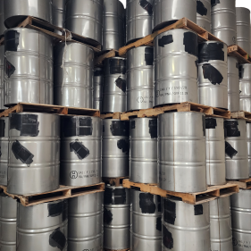 Used 55 gallon stainless steel barrel