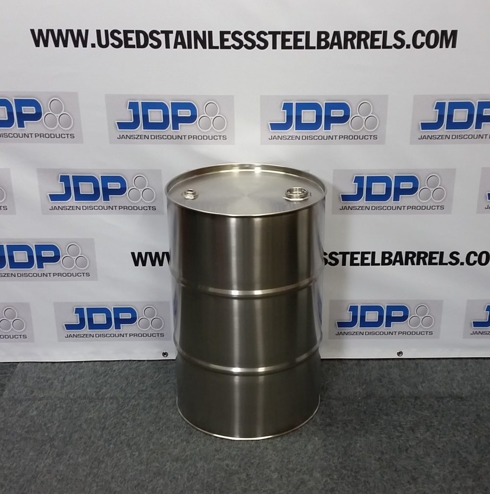 30 gallon stainless steel drum