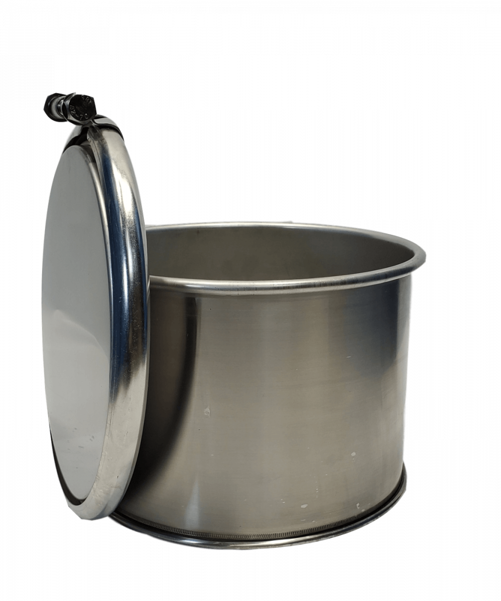 New 3 gallon stainless steel barrel