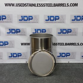 15 gallon stainless steel drum
