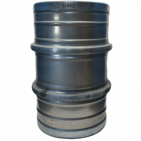 55 gallon stainless steel barrel closed top